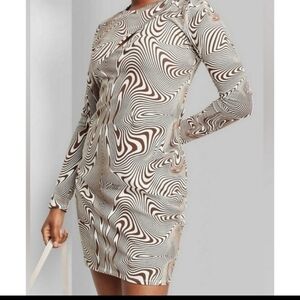 Wild Fable Long Sleeve Cut Out Detail Knit Bodycon Dress